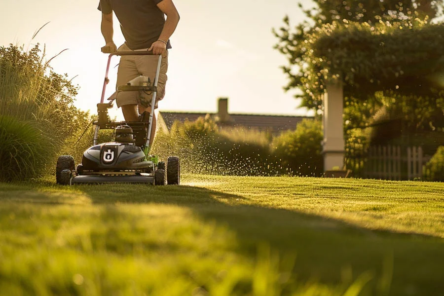 push lawnmowers