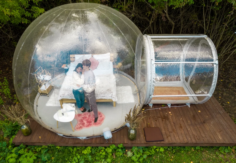 bubble tent dome